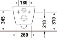 ������ ��������� Duravit Soleil by Starck 370�540�400��, ������������, ����: ����� 2591092000
