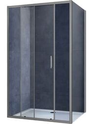 Душевой уголок Vincea Alpha 1200х900х1950 VSR-3AL9012CLGM прямоугольный, вороненая сталь — миниатюра 1