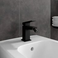 Смеситель для биде VitrA Minimax Square A4372636EXP однорычажный матовый черный латунь