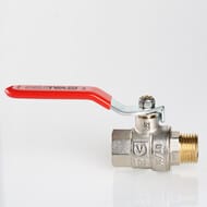 Кран шаровый 3/4"ВН VALTEC BASE красная ручка VT.215.N.05