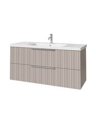 Тумба под раковину Caprigo RAIN 120 (1166х446х550) подвесная, 2 ящика, цвет Сансет 36516-SF022