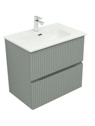Тумба для раковины Aquanet Джейн 70 (700х455х637) подвесная, 2 ящика, цвет: мисти грин 335433