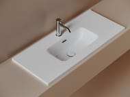 Раковина мебельная Ceramicanova накладная Compact 910x395x170, белый CN7030 — изображение 2