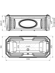 ����� ��������� ������� Fra Grande �������� Gold (1900�900) ����� 4-01-3-0-1-421
