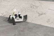 Керамогранитная плитка Atlas Concorde Marvel Grey Fleury Lapp (600х600) серая, ADUO (кв.м.)