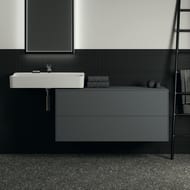 Тумба под раковину Ideal Standard CONCA 1200x505x550 2 ящ внешних, антрацит, со столешницей T4324Y2 — изображение 2
