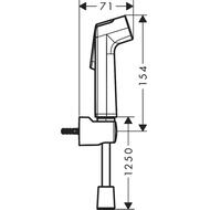 ������������� ��� Hansgrohe Bidette S ��� �������� ����������, ����� 1250��, ���� 29234000