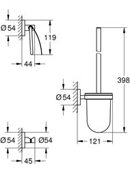 ����� ����������� Grohe Essentials: ����� ��� �������, ��������� ��� ������, ������, ���� 40407001