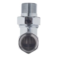 Американка угловая для П/сушила   3/4"-3/4" НВ хром
