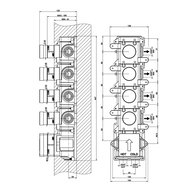 ���������� ����� Gessi 43107 ��� �������������, ��������. ��������� �������  ������������������