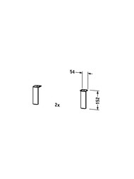 ����� Duravit 2 �����, 152��, ���� UV999300000