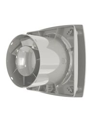Вентилятор ERA WAVE D100 накладной, 100 м3/ч, 25 дБ, обр. клапан, серый, WAVE 100C Gray