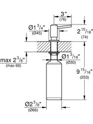 ������� ������� ���� Grohe Contemporary ������������, ����: ���� 40536000