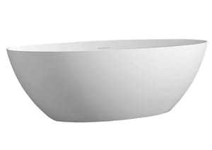 Ванна акриловая Abber (1700х800) отдельностоящая, слив-перелив, белая AB9374-1.7