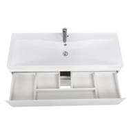 Тумба под раковину BelBagno ALBANO (1200х450х500) подвесная, Bianco Lucido ALBANO-1200-2C-SO-BL