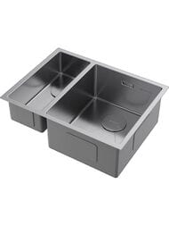 Мойка Omoikiri TAKI 58-2-U/IF-IN-R (585х440х200) универсальный монтаж, нерж. сталь 4993767