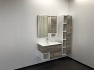 Зеркало-шкаф COMFORTY Турин-75 (750х800х140) подвесной, дуб бежевый 00004144198