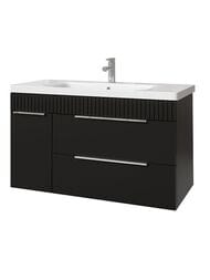 Тумба под раковину Caprigo MONBAR-Smalty 100 (976х446х550) 2 ящика 1 дв слев 36315Leml-020.000.00.05