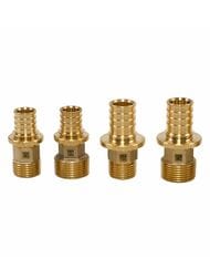 Соединитель РЕХАУ RAUTITAN MX, 16x1/2"Н наружная резьба, DZR латунь,  11096731001