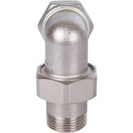 Американка STOUT 3/4"ВН, угловая, никель, уплотнение под гайкой o-ring кольцо, SFT-0057-000034 — миниатюра 3
