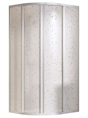 Душевой уголок RAVAK SUPERNOVA SKCP4-80 (795x795x1950) раздвижные двери, полистирол, белый+Pearl