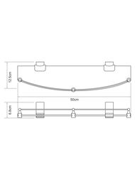 ����� ���������� WasserKRAFT LEINE W �-5044WHITE �����/����