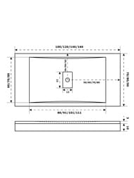 ������� ������ GOOD DOOR BAS Flow 1000x800 �������� ������, ������, �������������, ��� ������
