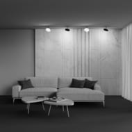 Трековый светильник Maytoni Plato (Плато) TR131-2-15W3K-B Exility 3000K 15Вт 120°, IP20, черный