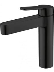 Смеситель для раковины BelBagno DELTA DEL-LVM-NERO однозахватный,без донного клапана,чёрный матовый