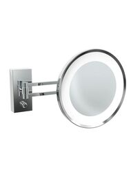 Зеркало косметическое Decor Walther BS 36 7x LED d22см, подсветка, 7х, Dark metal matt 0123866