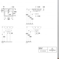�������� ��������� Villeroy&Boch Subway 3.0 500�400�145, �������, ���. ��� ���������, ����� 4370FF01