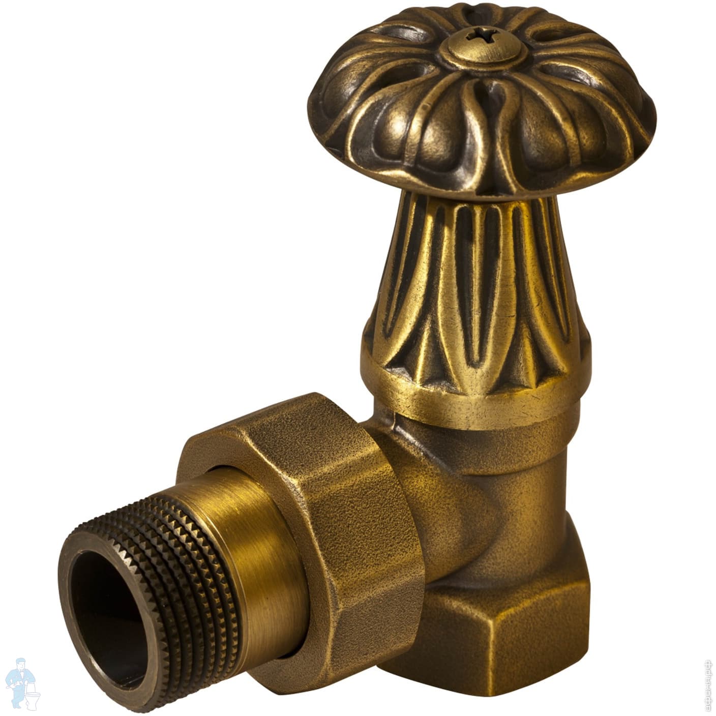 Вентиль Retro Style 3/4 угловой верхний, латунный RS 217 A | Афоня.рф ...