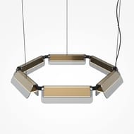 Подвесной светильник Maytoni Flat (Флет) MOD296PL-L40BS3K, 3000K, 40Вт, 120°, IP20, LED, черный