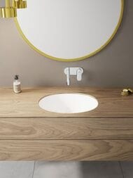 Смеситель для раковины Hansgrohe Vernis Blend 71576000 встраиваемый, однозахватный, хром — изображение 2
