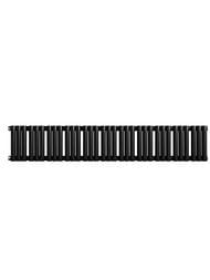 Радиатор стальной Empatiko Takt S1 однотруб 236х1312х32 33 сек боков.подкл, 1069 Вт, Confident Black