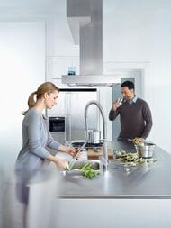 Смеситель Grohe K-7 32950000 для кухни для кухни, с дополнительной профессиональной лейкой, хром