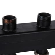 Коллектор распределительный ROMMER 4 отопительных контура 1.1/2", сталь