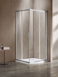 Душевой уголок Vincea Garda 900х800х1900 VSS-1G8090CL прямоугольный, хром — миниатюра 2
