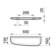 ����� Vitra Plural (550�160) �����, ���� ������� ���� 64060