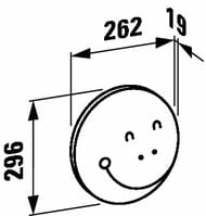 ������� LAUFEN FLORAKIDS 4.6161.1.003.472.1 (262�296�18) ������ ��������, ����: �������