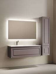 Тумба под раковину Sancos Very VR120LSM 1195х445х406 подвесная, левая, 1 ящик, цвет: Doha soft