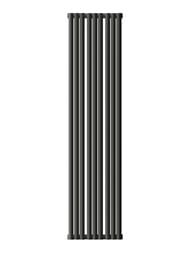 Радиатор стальной Empatiko Takt V S1 однотруб 352х1786х95 9 сек бок.подкл, 1657 Вт, Confident Black