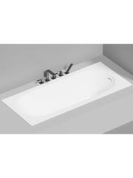Ванна встраиваемая Salini Ornella Kit (1700х800х600) иск.камень, S-Sense, матовая 102414MF