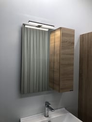 Зеркало-шкаф COMFORTY Тромсе-60 (600х750х150) подвесной, дуб сонома 00004142221