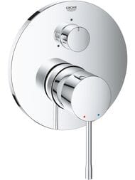 Смеситель Grohe Essence 24092001 для ванны однорычажный, внешняя часть, хром