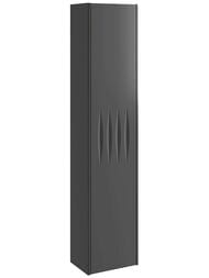 Пенал Caprigo TIBET Picco 348х1600х255 подвесной, правый, цвет графит 35251R-084