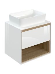 ����� ��� �������� Cersanit LOUNA 60 �� ����������� 600�550�490 ���������, ����� SP-SZ-LOU60-BL/Wh