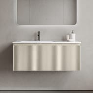 Тумба подвесная SANCOS Snob R 1.0 995х445х406, 1 ящик, доводчик, Beige Soft ,SNR1.0100LCE