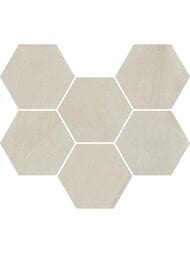 Мозаика ITALON Continuum Pure Mosaico Hexagon (250х290х9) кремовая, 620110000187 (шт.)