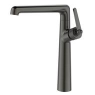 Уценка! Смеситель для умывальника ESKO Bangkok Gun metal BG25GM однозахватный, высокий излив